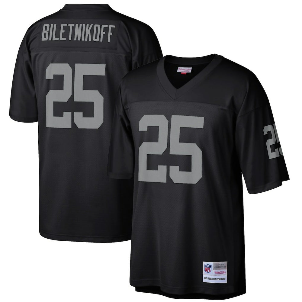 Las Vegas Raiders Mitchell & Ness Fred Biletnikoff  Retired Player Legacy Replica Jersey