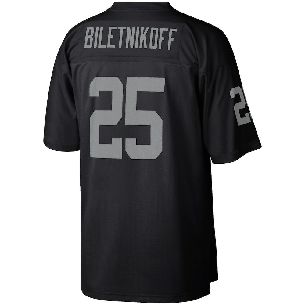 Las Vegas Raiders Mitchell & Ness Fred Biletnikoff  Retired Player Legacy Replica Jersey