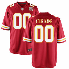 Kansas City Chiefs Nike Youth Custom Game Jersey