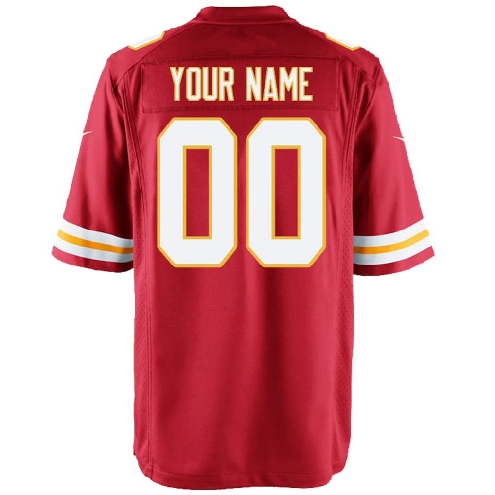 Kansas City Chiefs Nike Youth Custom Game Jersey