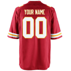Kansas City Chiefs Nike Youth Custom Game Jersey