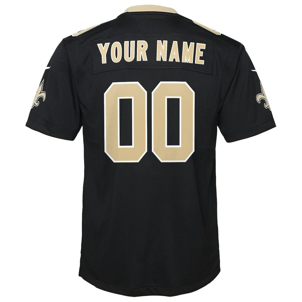 New Orleans Saints Nike Youth Custom Game Jersey