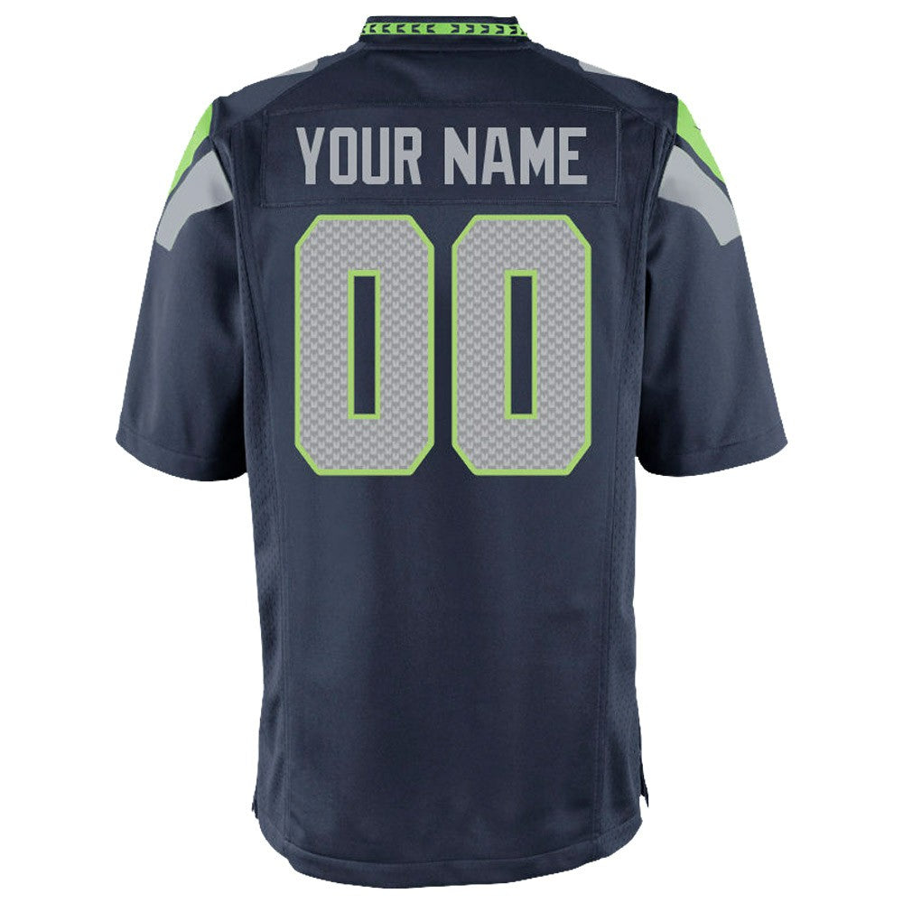 Seattle Seahawks Nike Youth Custom Game Jersey