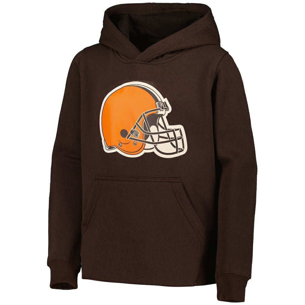 Cleveland Browns  Youth Team Logo Pullover Hoodie