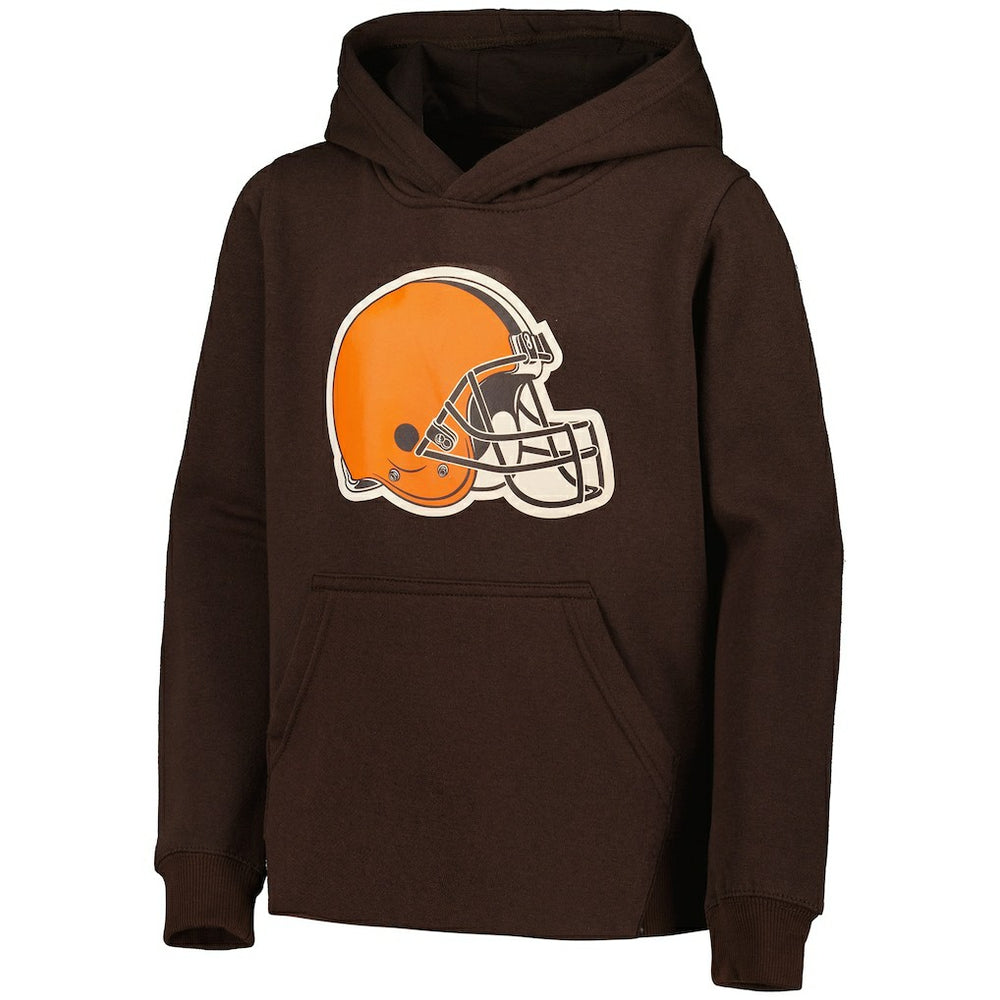 Cleveland Browns  Youth Team Logo Pullover Hoodie