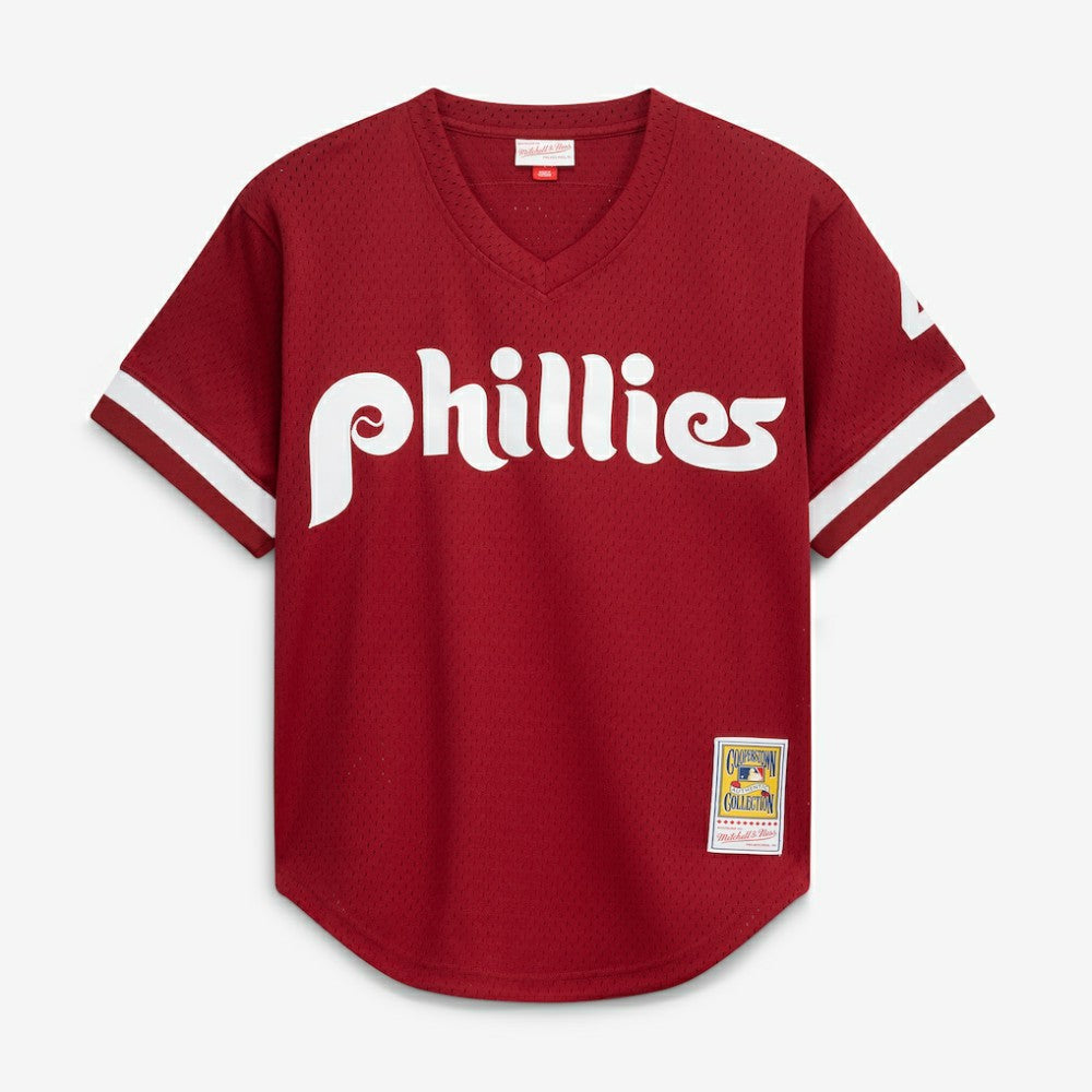 Lenny Dykstra Philadelphia Phillies Mitchell & Ness Authentic Batting Practice Jersey | MLB New