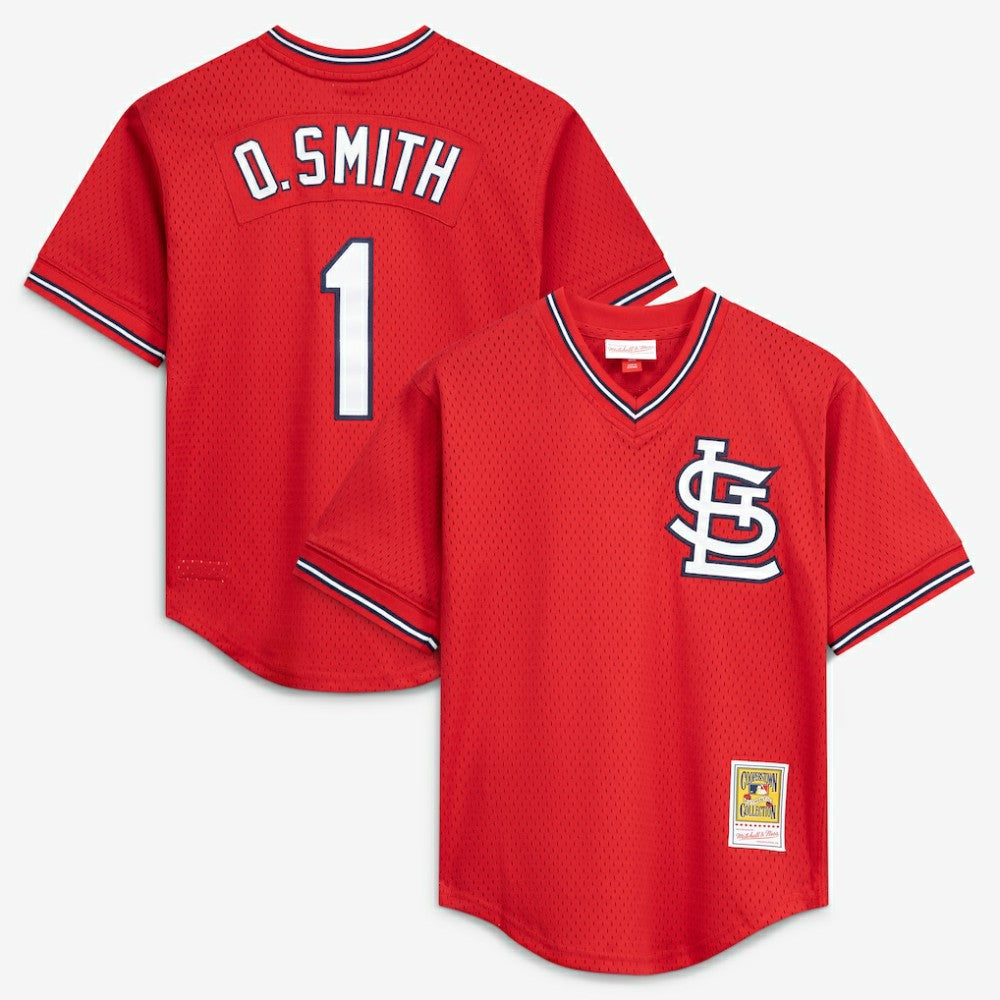 Ozzie Smith St. Louis Cardinals Mitchell & Ness Authentic Batting Practice Jersey | MLB Near me