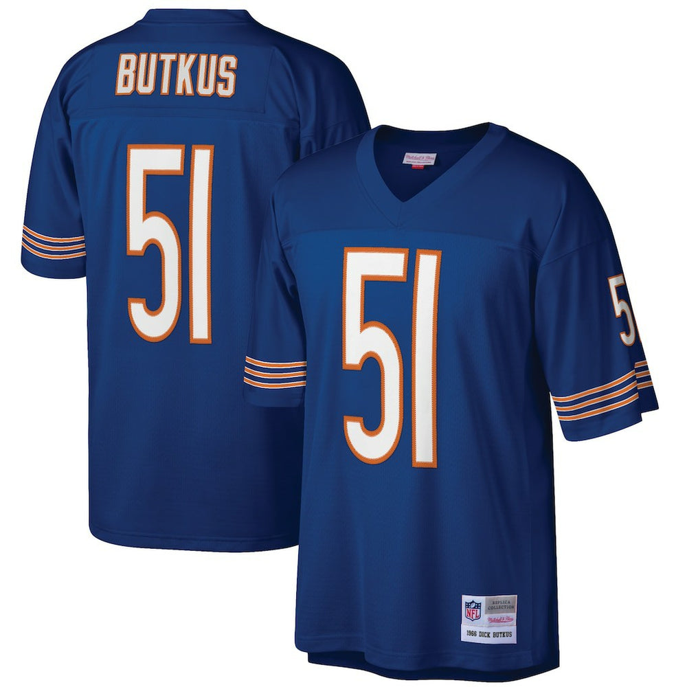 Chicago Bears Mitchell & Ness Dick Butkus  Retired Player Legacy Replica Jersey
