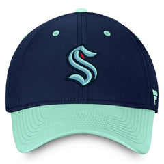 Seattle Kraken Fanatics Authentic Pro Rink Two-Tone Flex Hat – Deep Sea Blue/Light Blue Outlet