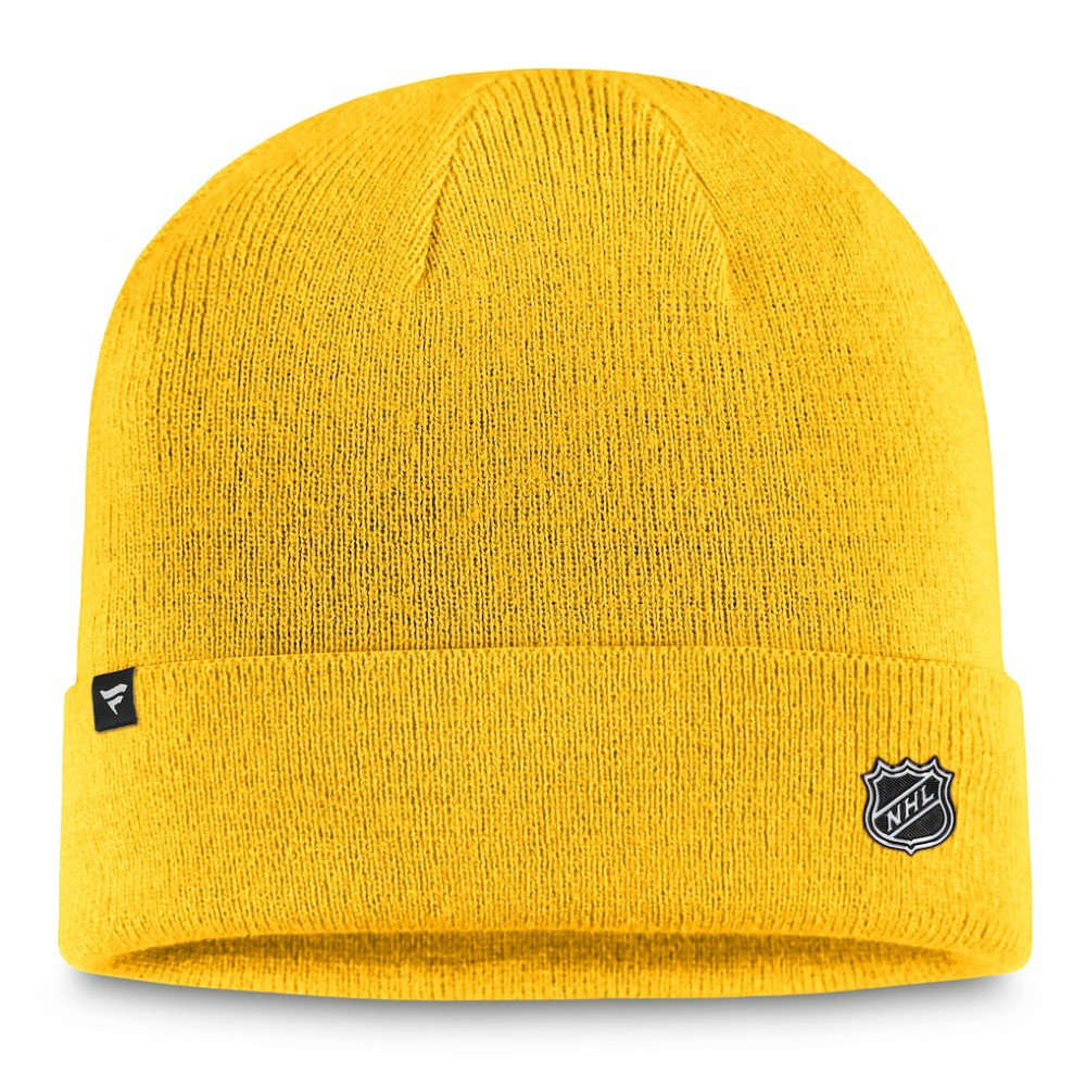 Nashville Predators Fanatics Authentic Pro Cuffed Knit Hat – Gold Discount