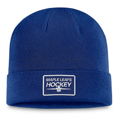Toronto Maple Leafs Fanatics Authentic Pro Cuffed Knit Hat – Blue Online