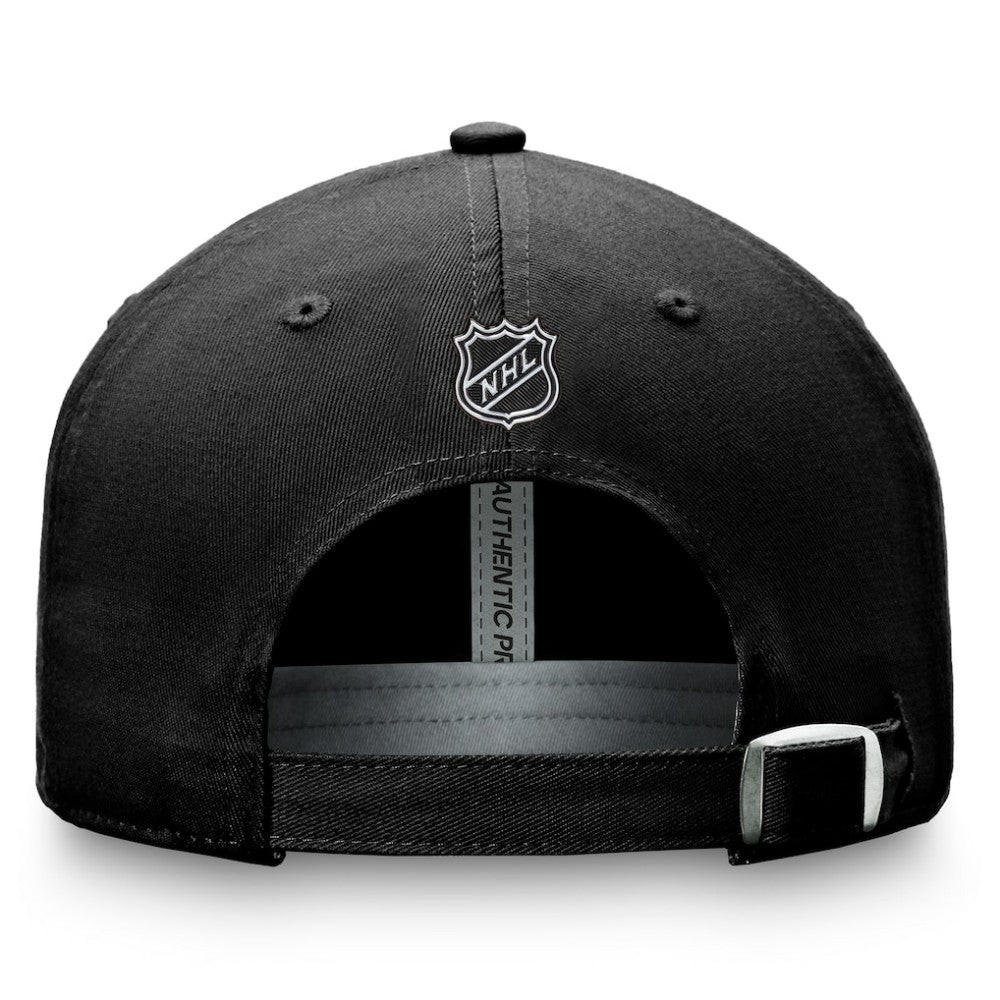 Chicago Blackhawks Fanatics Authentic Pro Prime Adjustable Hat – Black On Sale