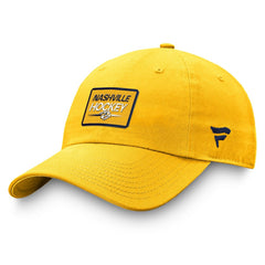 Nashville Predators Fanatics Authentic Pro Prime Adjustable Hat – Gold Outlet
