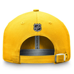 Nashville Predators Fanatics Authentic Pro Prime Adjustable Hat – Gold Outlet