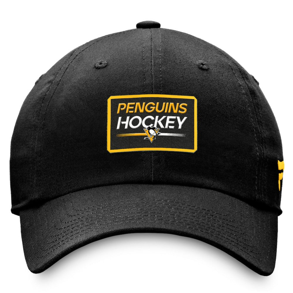 Pittsburgh Penguins Fanatics Authentic Pro Prime Adjustable Hat – Black Outlet