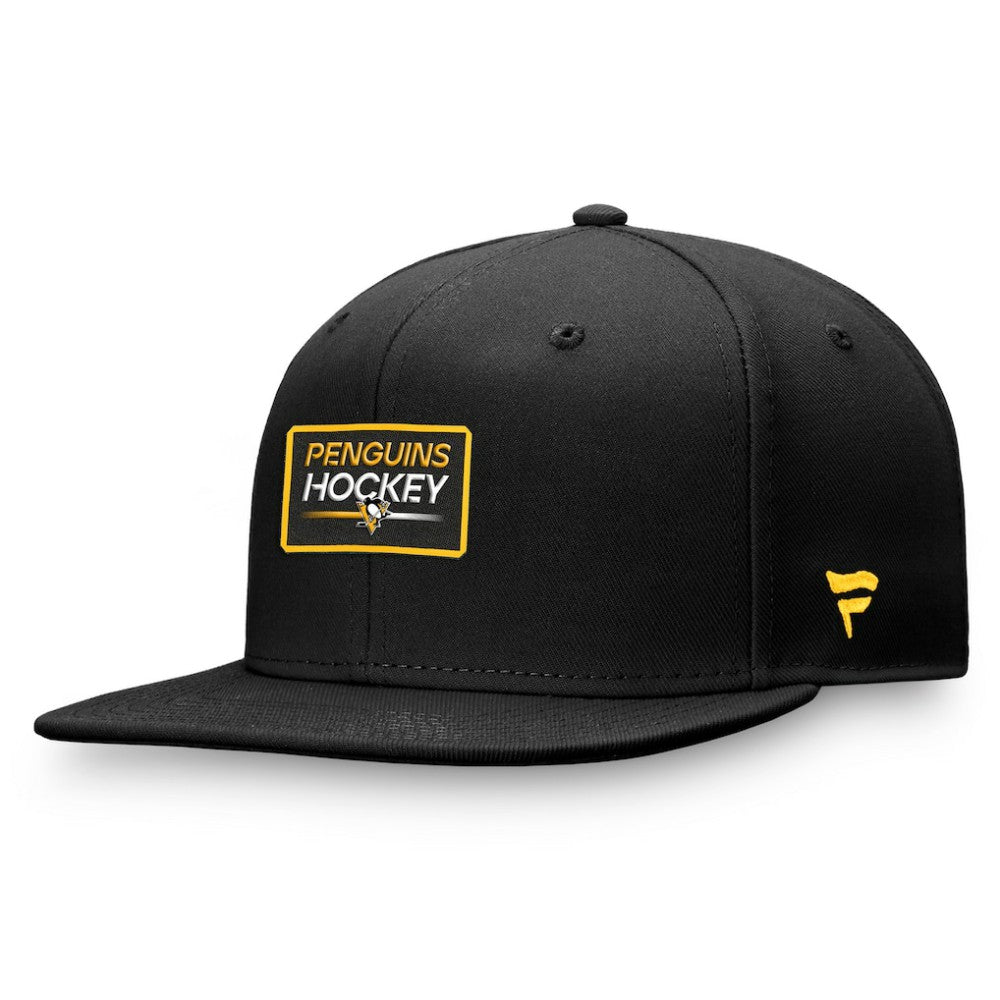 Pittsburgh Penguins Fanatics Authentic Pro Prime Snapback Hat – Black Discount