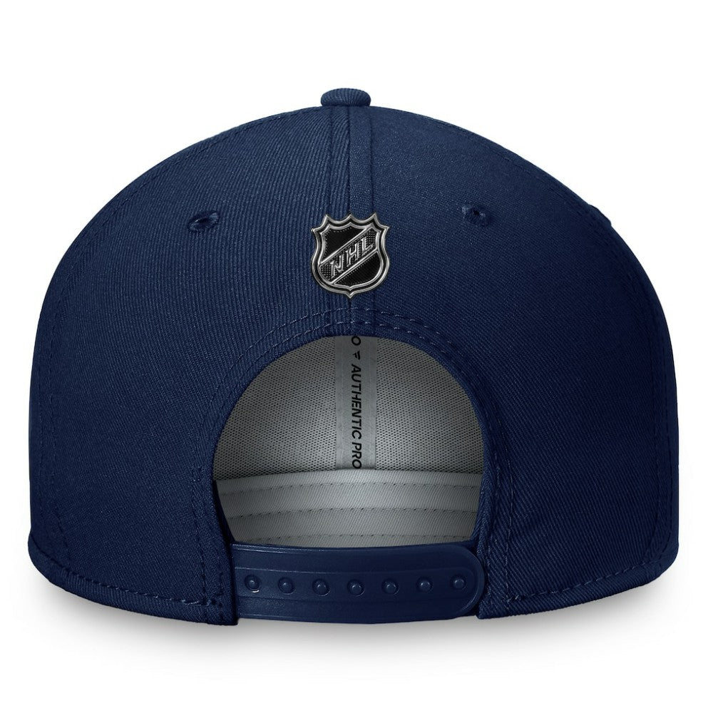 Seattle Kraken Fanatics Authentic Pro Prime Snapback Hat – Deep Sea Blue Outlet
