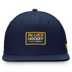 St. Louis Blues Fanatics Authentic Pro Prime Snapback Hat – Navy Discount