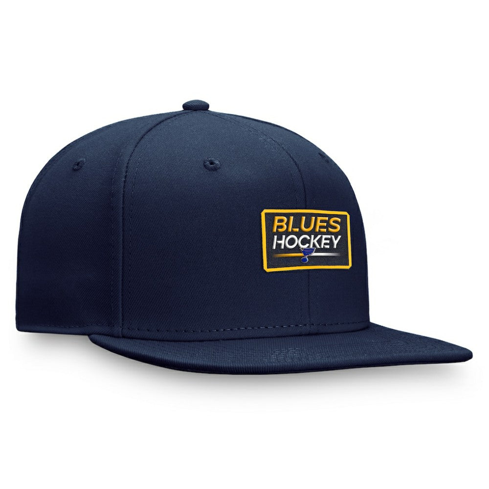 St. Louis Blues Fanatics Authentic Pro Prime Snapback Hat – Navy Discount