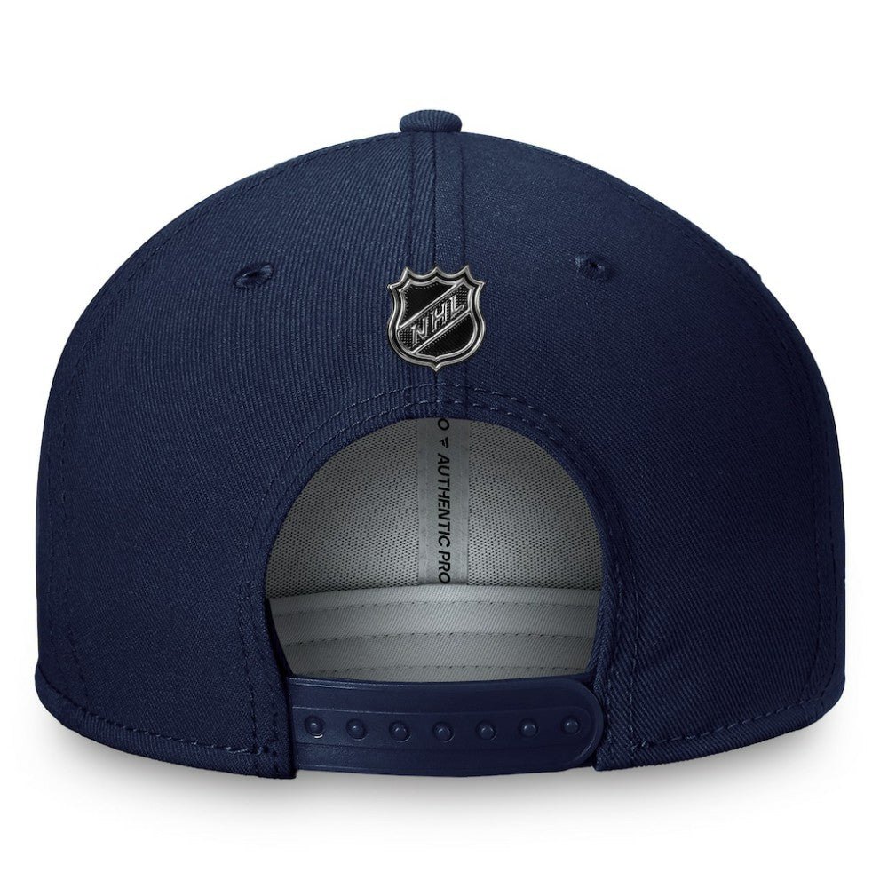 St. Louis Blues Fanatics Authentic Pro Prime Snapback Hat – Navy Discount