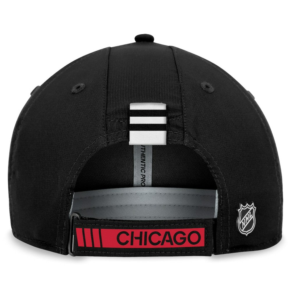 Chicago Blackhawks Fanatics Authentic Pro Rink Adjustable Hat Discount