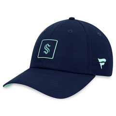 Seattle Kraken Fanatics Authentic Pro Rink Adjustable Hat For Sale