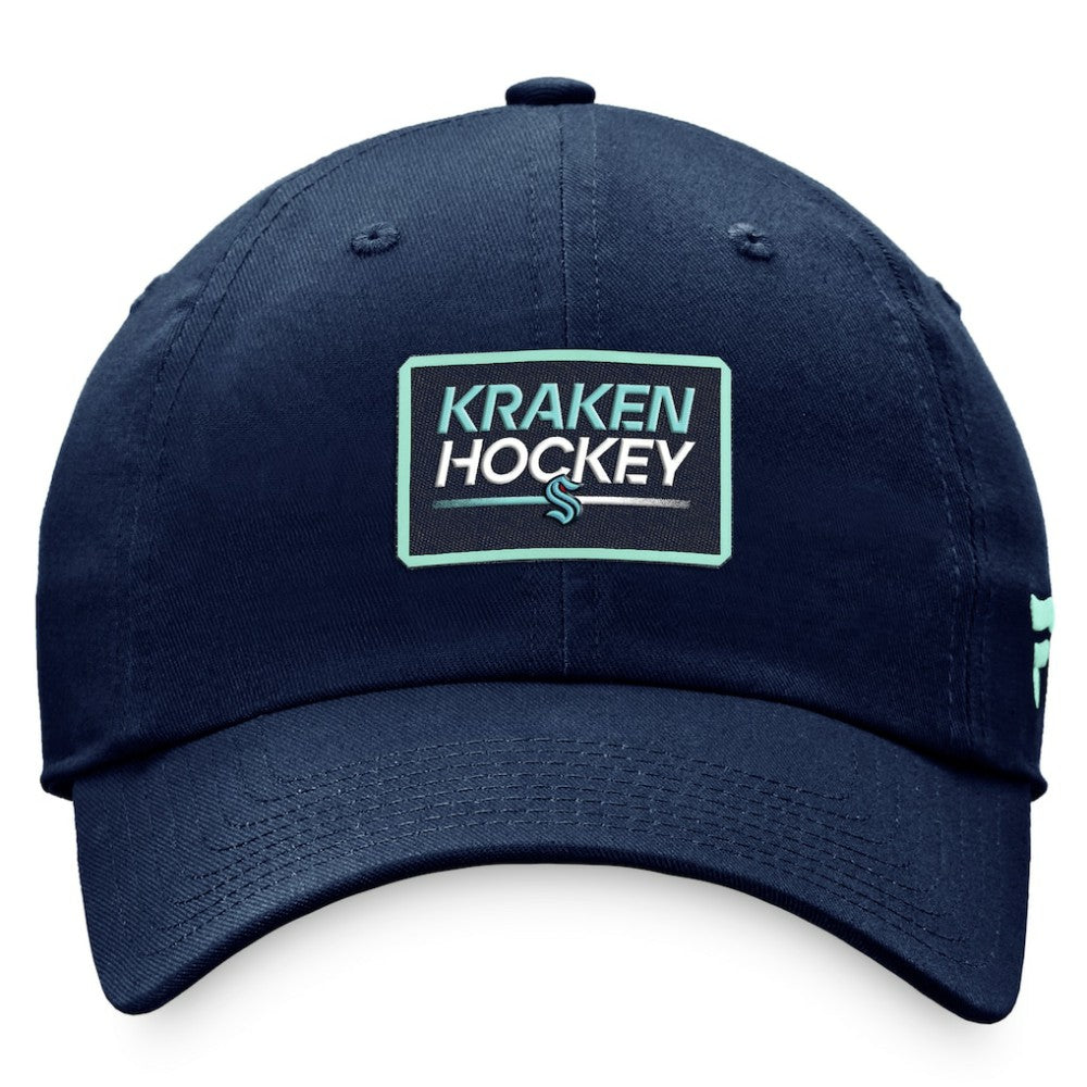 Seattle Kraken Fanatics Women's Authentic Pro Rink Adjustable Hat For Sale