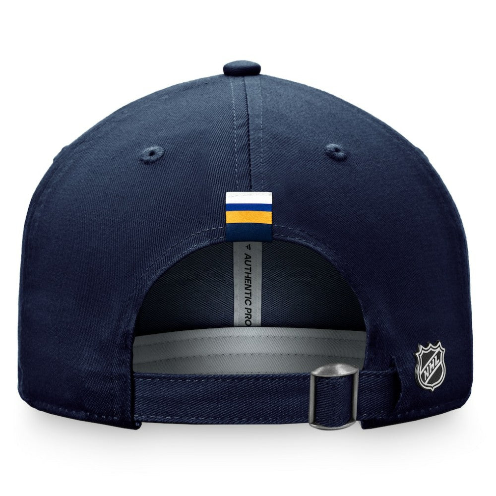 St. Louis Blues Fanatics Women's Authentic Pro Rink Adjustable Hat On Sale