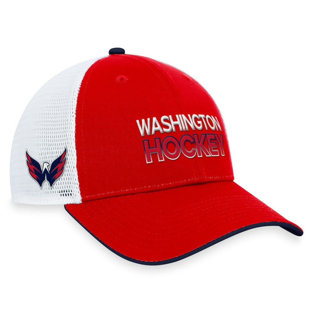 Washington Capitals Fanatics Authentic Pro Rink Trucker Adjustable Hat Sale