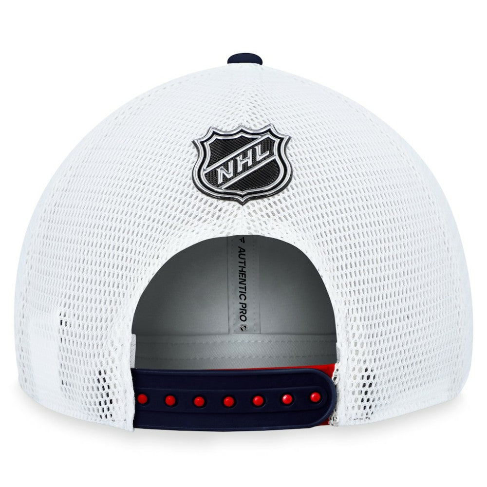 Washington Capitals Fanatics Authentic Pro Rink Trucker Adjustable Hat Sale