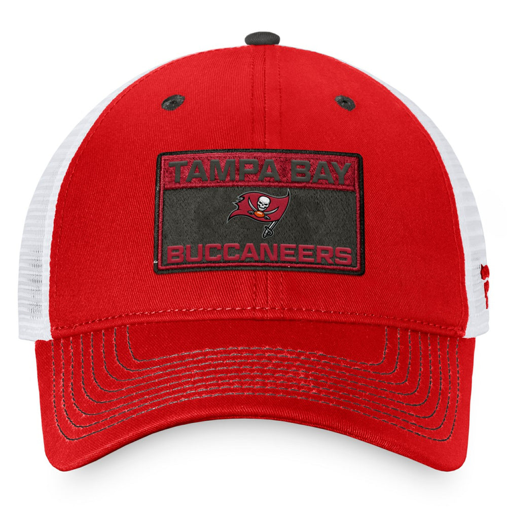 Tampa Bay Buccaneers Fanatics Fundamentals Trucker Adjustable Hat