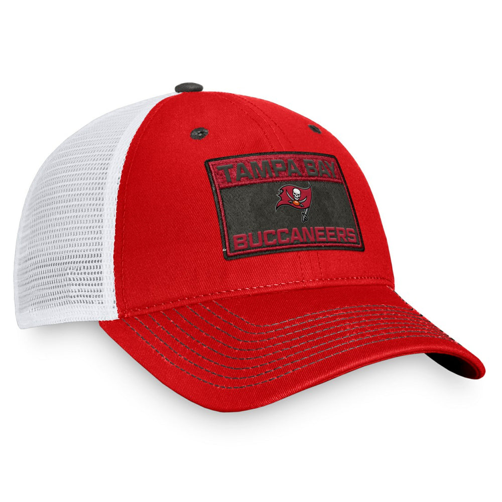 Tampa Bay Buccaneers Fanatics Fundamentals Trucker Adjustable Hat