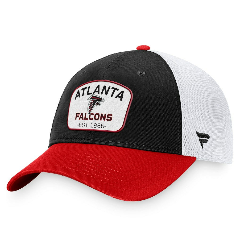 Atlanta Falcons Fanatics Fundamentals Two-Tone Trucker Adjustable Hat