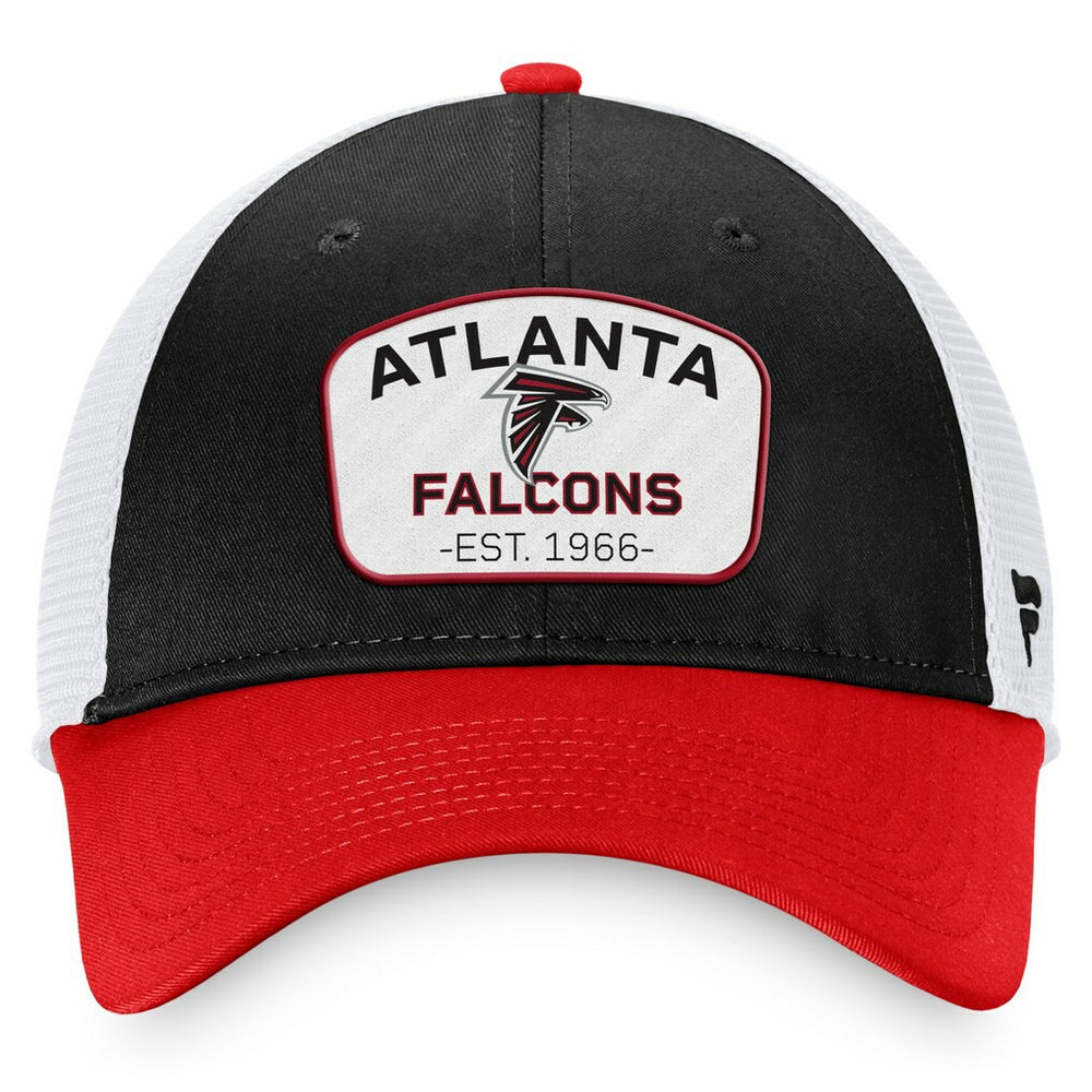 Atlanta Falcons Fanatics Fundamentals Two-Tone Trucker Adjustable Hat