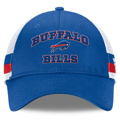 Buffalo Bills Fanatics Fundamentals Side Stripe Trucker Adjustable Hat