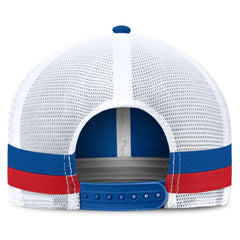 Buffalo Bills Fanatics Fundamentals Side Stripe Trucker Adjustable Hat