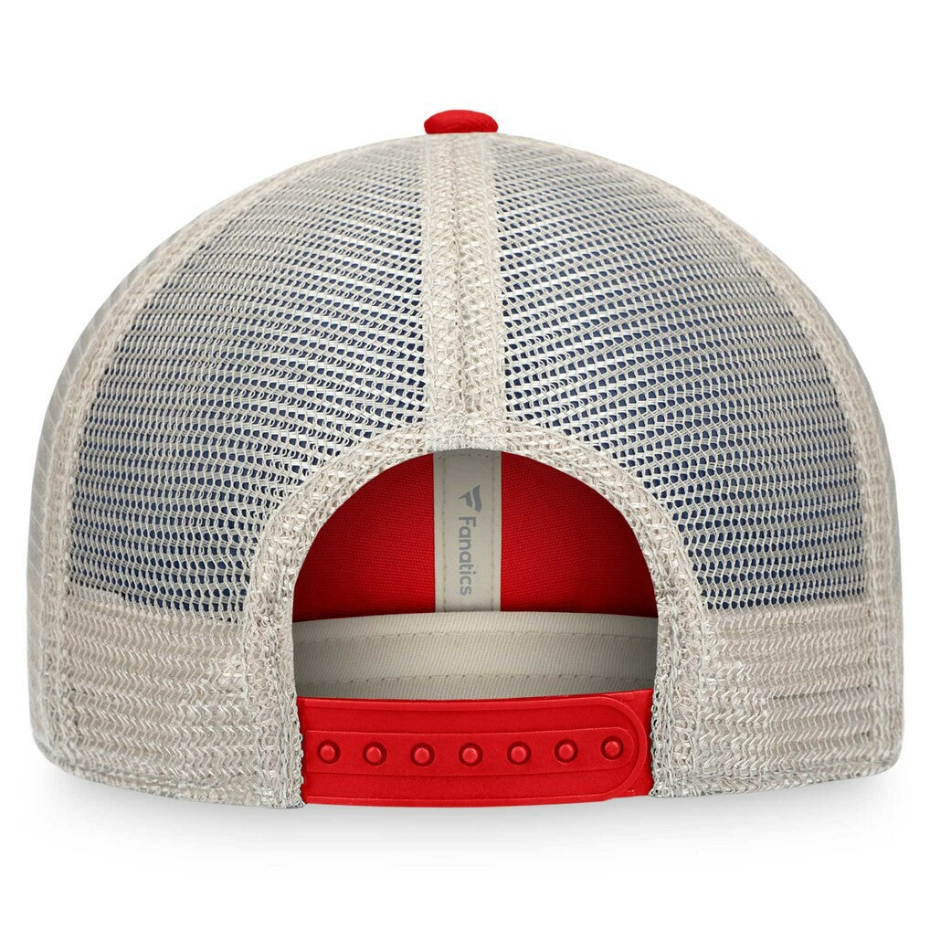Tampa Bay Buccaneers Fanatics Heritage Patch Trucker Adjustable Hat