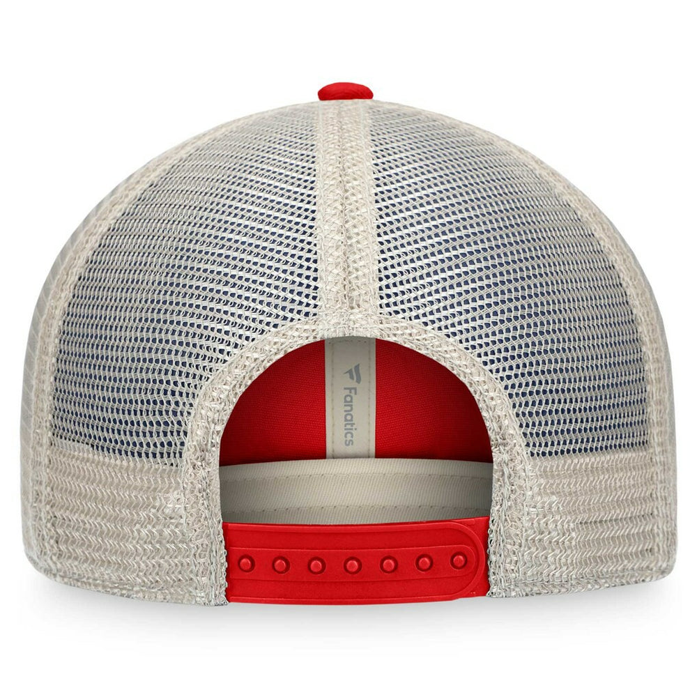 Tampa Bay Buccaneers Fanatics Heritage Patch Trucker Adjustable Hat