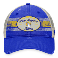 Los Angeles Rams Fanatics Heritage Trucker Adjustable Hat