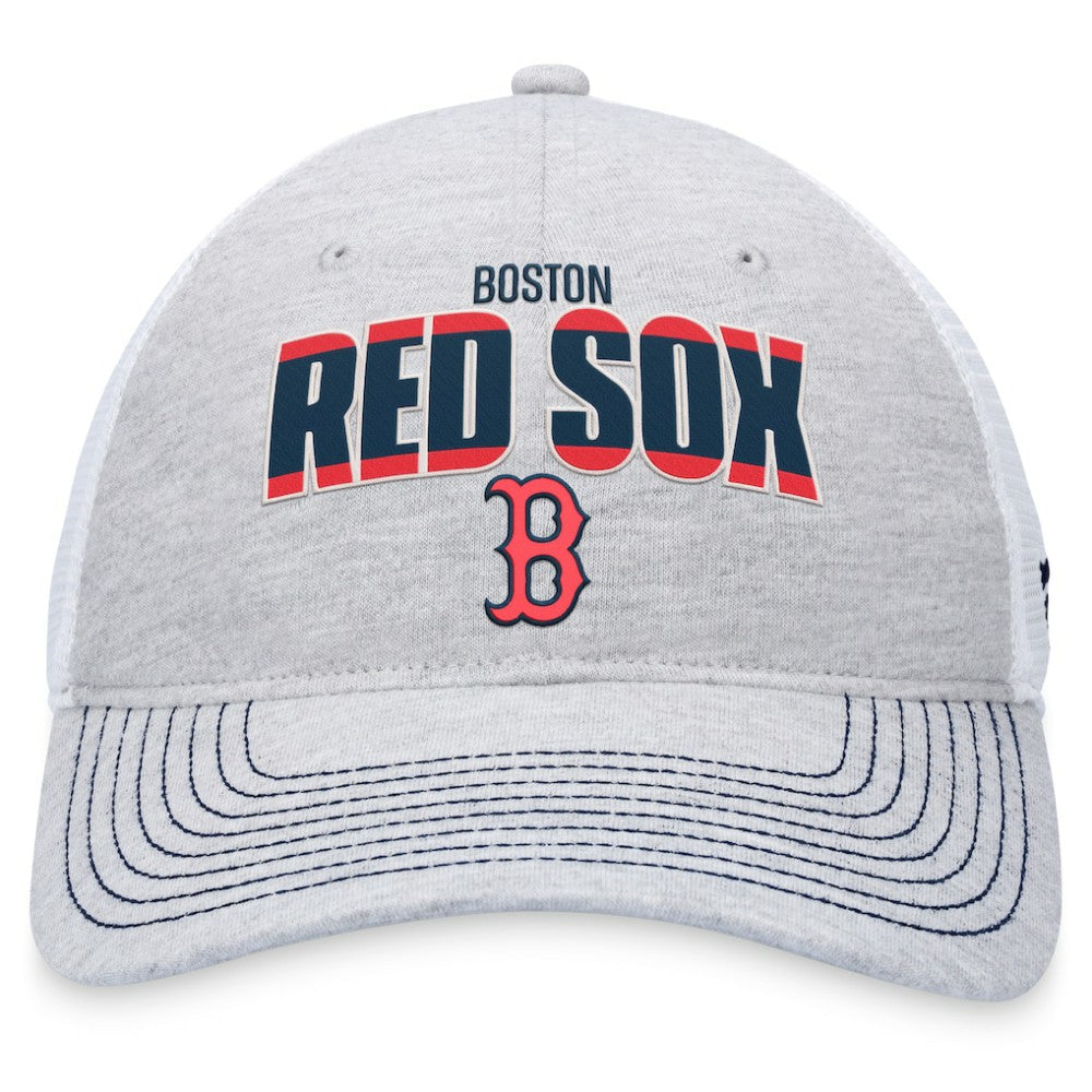 Boston Red Sox Fanatics Logo Trucker Adjustable Hat | MLB On Sale
