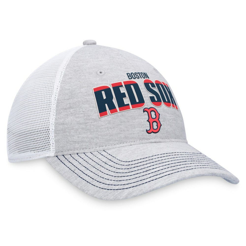 Boston Red Sox Fanatics Logo Trucker Adjustable Hat | MLB On Sale