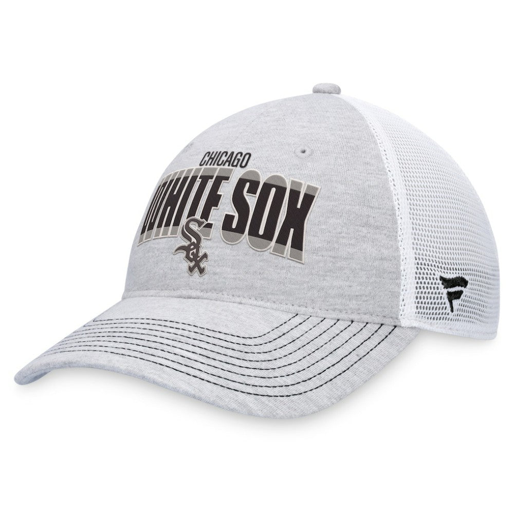 Chicago White Sox Fanatics Logo Trucker Adjustable Hat | MLB Online