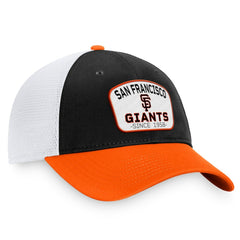 San Francisco Giants Fanatics Two-Tone Patch Trucker Adjustable Hat | MLB Shop