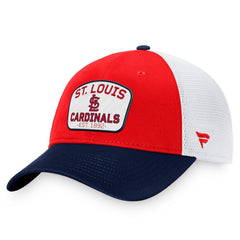 St. Louis Cardinals Fanatics Two-Tone Patch Trucker Adjustable Hat | MLB New