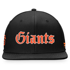 San Francisco Giants Fanatics Gothic Script Fitted Hat | MLB Sale