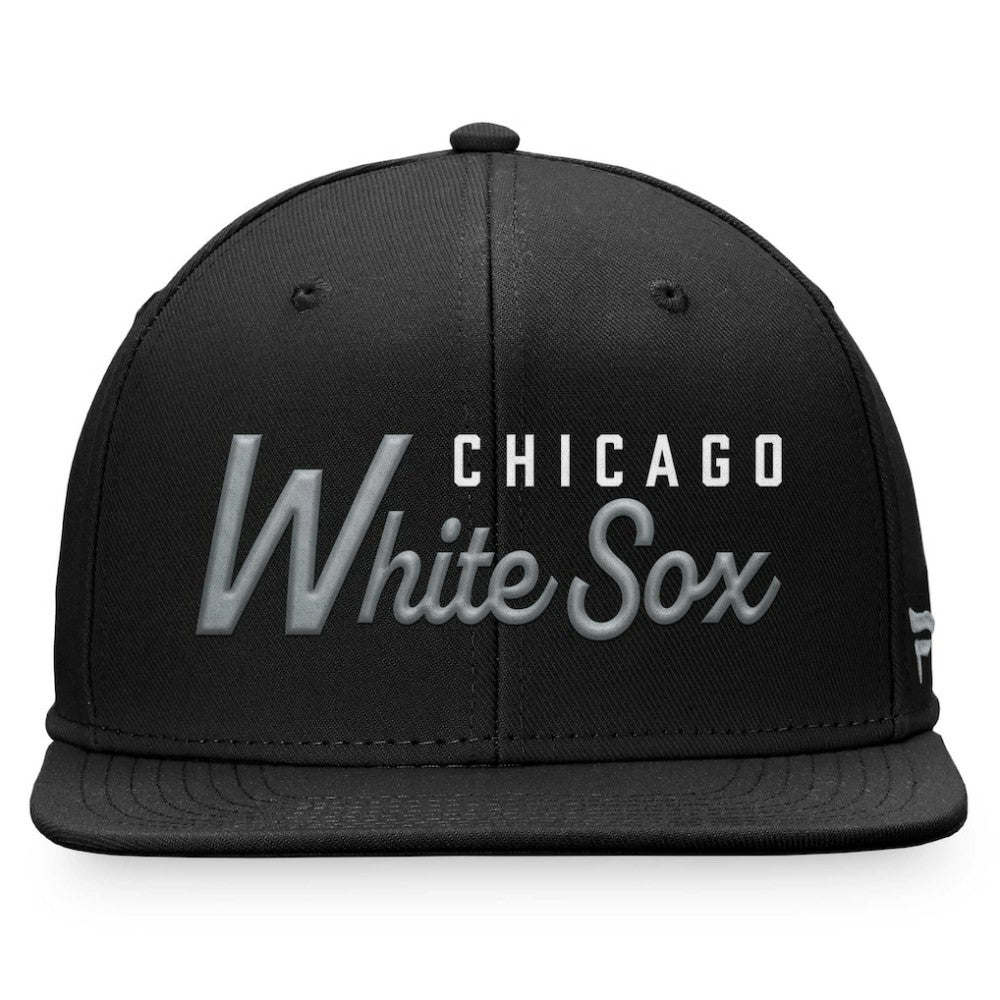 Chicago White Sox Fanatics Script Snapback Hat | MLB Online