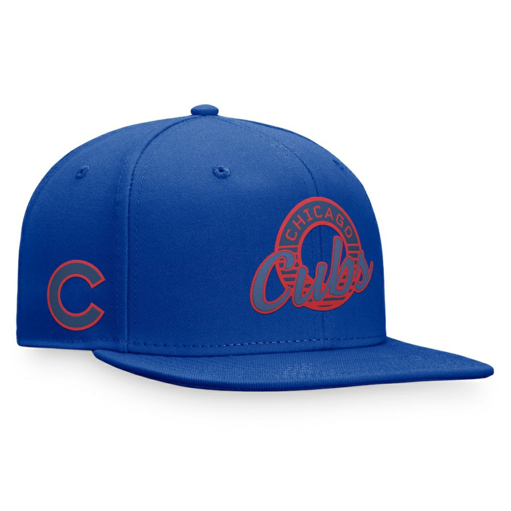 Chicago Cubs Fanatics Circle Script Snapback Hat | MLB Near me