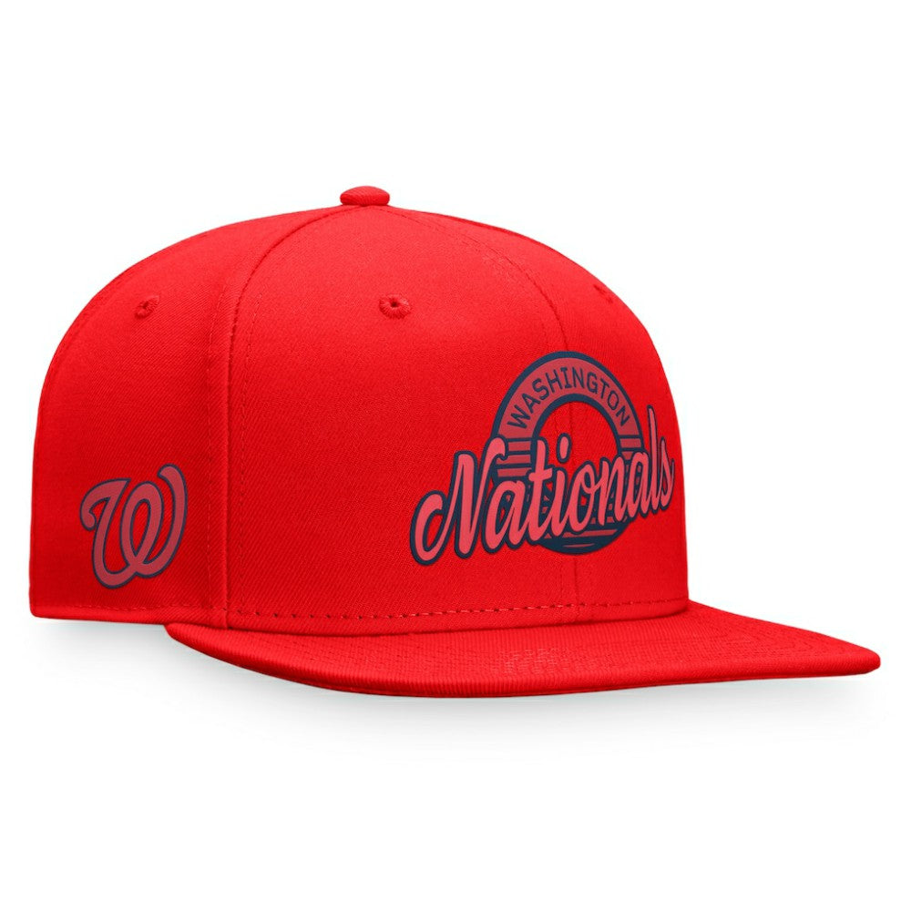 Washington Nationals Fanatics Circle Script Snapback Hat | MLB Sale