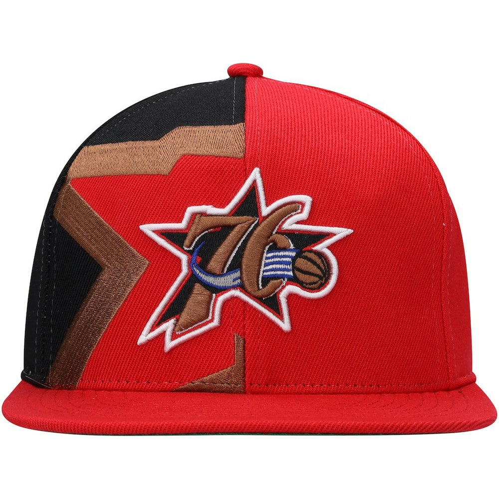 Philadelphia 76ers Hardwood Classics Retroline Snapback Hat Discount