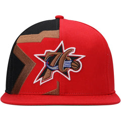 Philadelphia 76ers Hardwood Classics Retroline Snapback Hat Discount